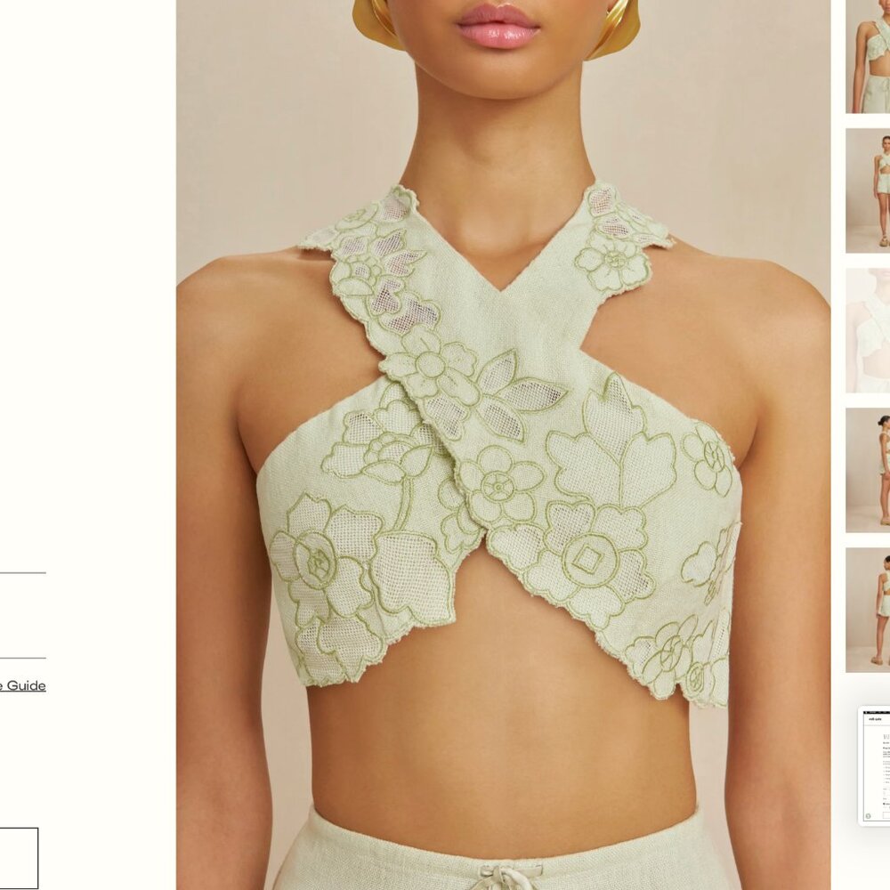 Cult Gaia Matias Top NWT